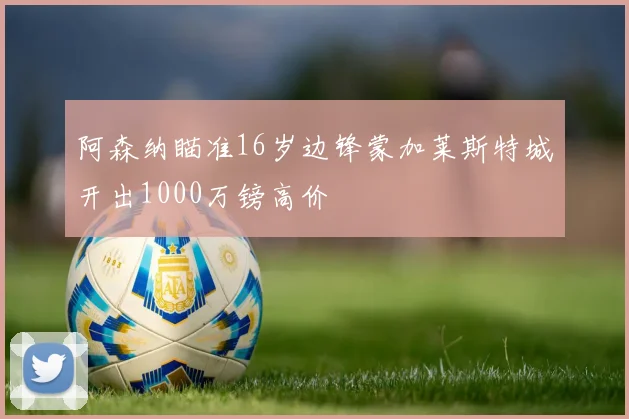 阿森纳瞄准16岁边锋蒙加莱斯特城开出1000万镑高价